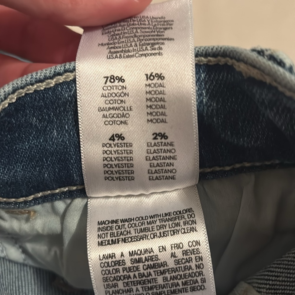MOTHER High Rise Blue Jeans - Picture 8 of 8